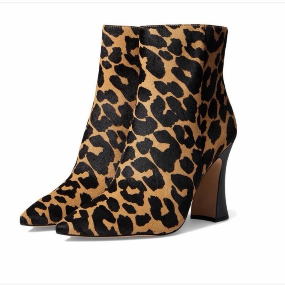 NWT Coach Carter Haircalf Leopard Bootie - Size 5 - MSRP $295